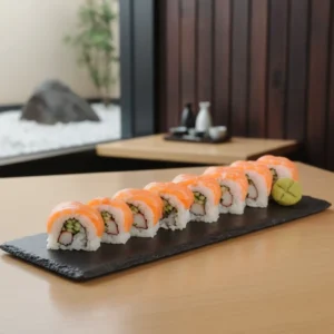 Salmon Crab Roll