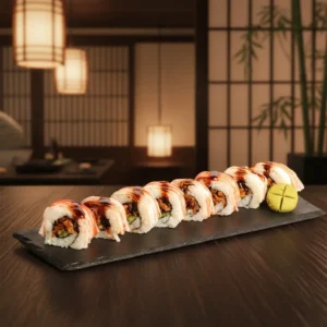 Kani Salmon Skin Maki