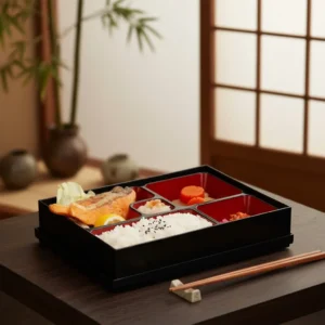 Salmon Shio Bento