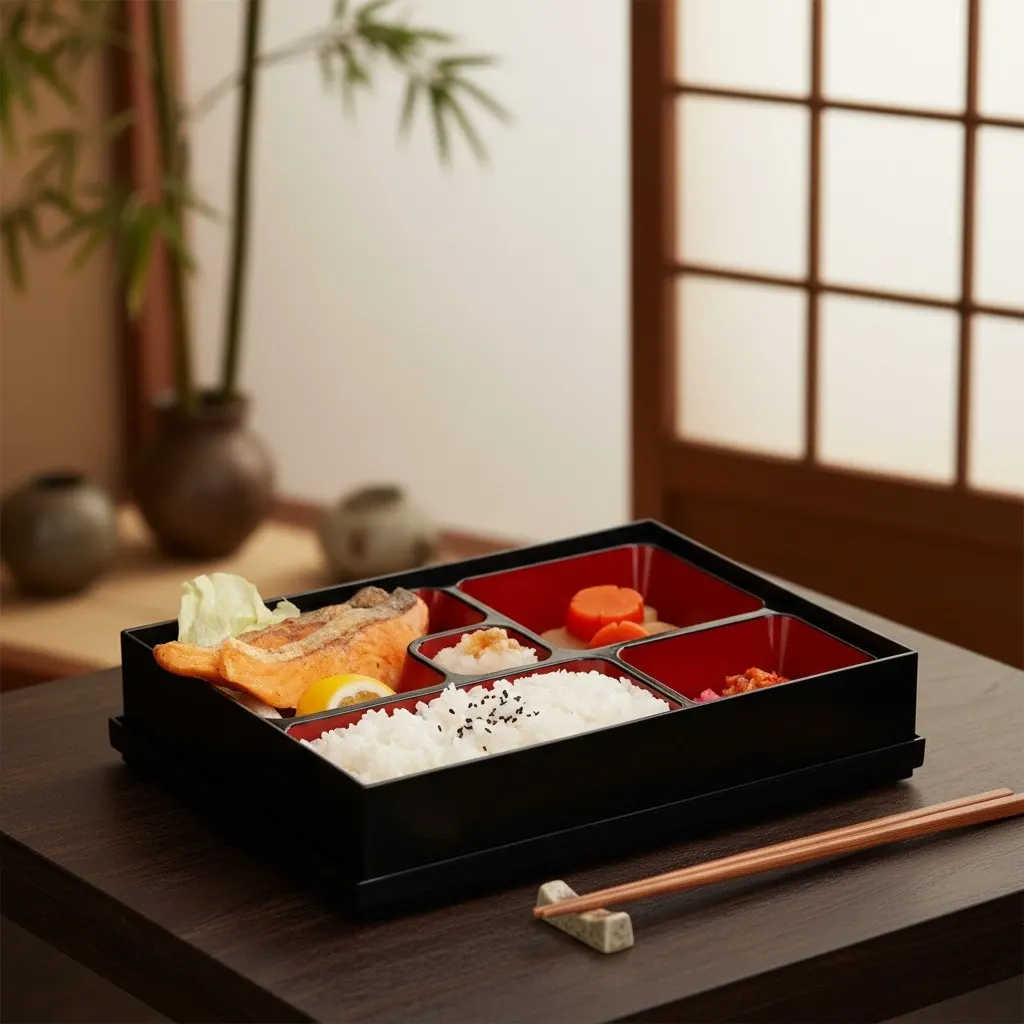 Salmon Shio Bento