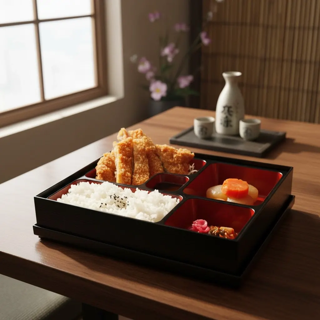Beef Katasu Bento