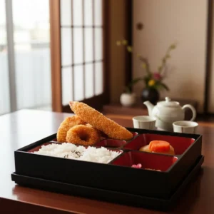 Mixed Seafood Fry Bento