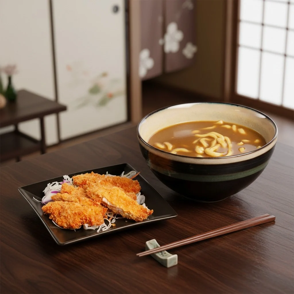 Katsu Curry Udon Chicken