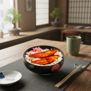 Salmon Teriyaki Don