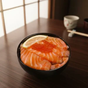 Salmon Ikura Don