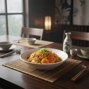 Spicy Ebi Yakisoba