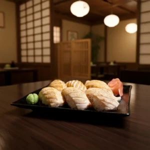 Aburi Salmon Sushi
