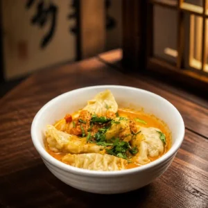 Spicy Soup Momos
