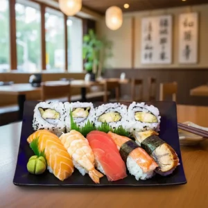 Mini Sushi W/ Ebi Tempura